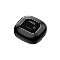 4smarts Open-Ear Bluetooth Kopfhörer SkyBuds AI Screen, Schwarz - Detailfarbe: Schwarz - Kopfhörer Ausstattung: Mikrofon - App - Ladeschale/Ladebox - Verbindungsmöglichkeiten: Bluetooth - Aktive Geräuschunterdrückung: Nein - Einsatzbereich: Sport - Kopfhö