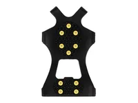 KOOR Schuhspikes Saana XL - Eigenschaften: Keine Eigenschaft - Gewicht: 190 g - Schuhgrösse (EU): 45-48 - Farbe: Schwarz - Gelb - Zielgruppe: Erwachsene - Sportart: Walking - Wandern