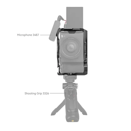 Smallrig Cage Sony Alpha 7C II / Alpha 7CR Kit - Detailfarbe: Schwarz