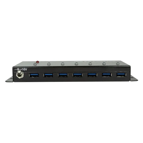 Logilink USB 3.0 HUB 7-port, Metall Industrieausführung