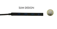 USB3.0 HUB 4Port SuperSpeed passiv i-Tec Black