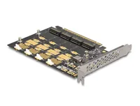 DELOCK Kunststoff-Clips für M.2 SSD Modul 4 Stück