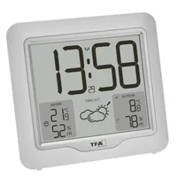 TFA-Dostmann 35.1164.02 digital weather station White LCD Battery