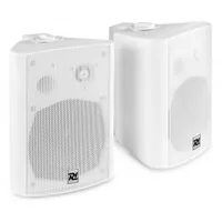 Power Dynamics Lautsprecher DS50AW Paar Weiss - Lautsprecher Kategorie: Aktiv - Bauweise: Bühnenmonitor - Topteil / Fullrangebox - Eigenschaften: Inkl. Wandhalter - Hochständerflansch - Bluetooth Audio Streaming - Bestückung: 1x 5.25
