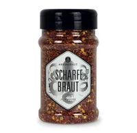 Ankerkraut Gewürz Scharfe Braut 165 g - Produkttyp: Fleischgewürze & Marinaden - Ernährungsweise: Vegetarisch - Produktionsland: Deutschland - Zertifikate: Keine Zertifizierung - Packungsgrösse: 165 g - Fairtrade: Nein