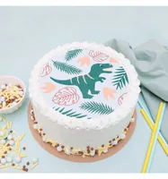 ScrapCooking Tortenaufleger Dino D18 cm - Zertifikate: Keine Zertifizierung - Packungsgrösse: 45 g - Nährwertangabe pro: 100 g - Energiegehalt (in kcal): 407 Kcal - Energiegehalt (in kj): 0 KJ - Fett: 6.8 g