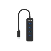 UNITEK HUB USB-C 4XUSB-A 3.1, ACTIVE, 10 WATT,H1117B