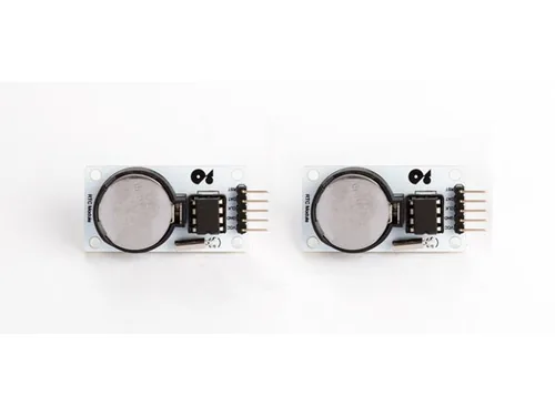 Whadda RTC Modul DS1302 mit  CR2032 Batterie, 2 Stück - Zubehörtyp: RTC Modul - Set: Ja