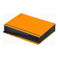 Pagna Ordnungsmappe A4 Trend Orange, 7 Fächer - Typ: Ordnungsmappe - Ausstattung: Schaulöcher - Taben - Gummiband - Detailfarbe: Orange - Material: Karton