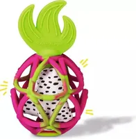 play+ Balle sensorielle: fruit du dragon FR - Material: Silikon - Alter ab: 0 Monate - Detailfarbe: Rot - Grün - Spielzeugtyp: Greifling