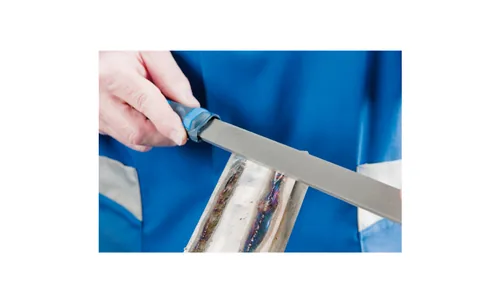 PFERD Machinist's file set WR 5-piece in plastic pouch 200mm cut 1 for coarse stock removal, roughing