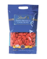 Lindt Schokolade Herzen Milch Rot 2.5 kg - Produkttyp: Milch - Nährwertangabe pro: 100 g - Energiegehalt (in kj): 2328 KJ - Energiegehalt (in kcal): 558 Kcal - Fett: 35 g - Gesättigte Fettsäuren: 22 g