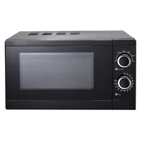 PKM MW700-17UB2B Black Solo microwave Countertop 17 L 700 W