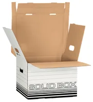 LEITZ Solid Box M 6118-00-01 weiss 325x270x360mm