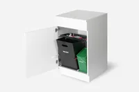 Müllex Abfalleimer COMPO 35/5 - Fassungsvermögen: 35 l - 5 l - Breite: 55 cm - Höhe: 48 cm - Tiefe: 365 mm - Anzahl Behälter: 2 - Form: Eckig