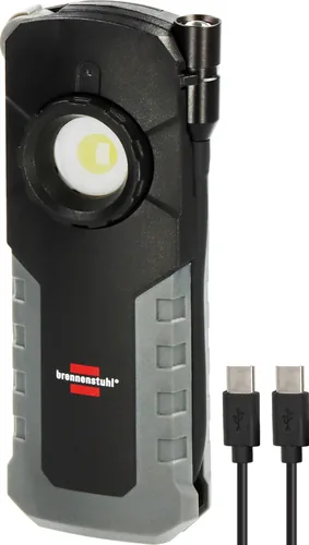 Brennenstuhl Akku-Lampe HL 1000 ACW Li-Ion-Akku, 1000 lm+380 lm, IP54 - Leuchten Kategorie: Akku-Leuchte - Anwendungsbereich: Outdoor - Indoor - Zusätzliche Ausstattung: Keine - Leuchtmittel mitgeliefert: Ja - Leuchtmittel: LED - Schutzklasse: IP54 - IK08