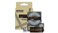 Epson LK-6BKP Schwarz, Gold