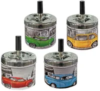 dameco 600049 ashtray Round Metal