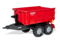 Rolly Toys Anhänger Container Krampe - Fahrzeugtyp: Anhänger - Altersempfehlung ab: 3 Jahren - Ausstattung: Anhänger - Detailfarbe: Rot - Schwarz - Material: Kunststoff