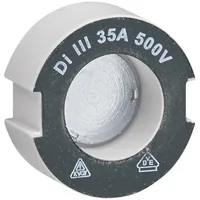 Elektromaterial Passschraube SIII 40A - Detailfarbe: Schwarz - Baugrösse: SIII - Typ: Passschraube