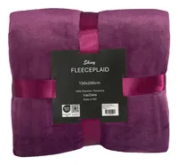 Flair Decke Shiny 150 x 200 cm, Brombeer - Nachhaltigkeit: Nicht angegeben - Produkttyp: Decken - Detailfarbe: Brombeer - Breite: 150 cm - Höhe: 200 cm - Detailmaterial: Polyester (PES)