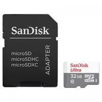 SanDisk Ultra - Flash-Speicherkarte (microSDHC/SD-Adapter inbegriffen)