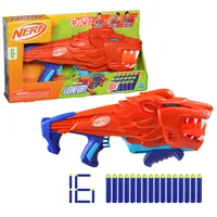 NERF Junior Wild Lionfury - Waffentyp: Gewehr - Altersempfehlung ab: 6 Jahren - Geschossart: Dart - Motorisierter Dartabschuss: Nein