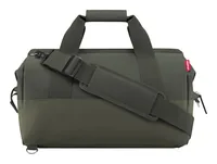 Reisenthel Duffle Bag allrounder M duffel Mix Moss - Breite: 45 cm - Höhe: 33 cm - Tiefe: 30 cm - Volumen: 23 l - Farbe: Dunkelgrün - Material: Recycled Polyester
