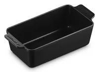 Le Creuset Backform Rechteckig 23 x 13 cm, Schwarz Matt - Materialtyp: Metall - Material: Gusseisen - Detailfarbe: Schwarz - Set: Nein - Backform Typ: Backform eckig - Verpackungseinheit: 1 Stück