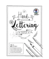 URSUS Zeichenblock Handlettering  A4, 200 g/m², 25 Blatt, Weiss - Papierformat: A4 - Produkttyp: Zeichenblock - Anwender: Künstler