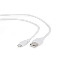 Gembird CC-USB2-AMLM-W-1M lightning cable White