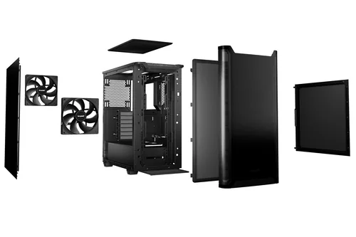 Gehäuse/ case be quiet! Pure Base 501 Black
