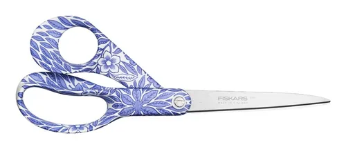 Fiskars Schere Rörstrand Hellblau, 21 cm - Bedienungsseite: Universal - Klingenmaterial: Edelstahl - Detailfarbe: Hellblau - Anwender: Erwachsene - Länge: 21 cm