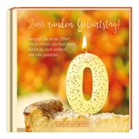 Grafik Werkstatt Minibuch Zum runden Geburtstag! - Sprache: Deutsch - Thema: Achtsamkeit - Anlass: Geburtstag - Empfänger Geschenke: Für Frauen - Für Männer - Produkttyp Geschenke: Buch