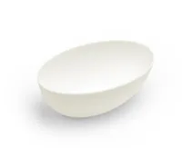 Sier Einweg-Schale Bagastro Boot 60 ml 40 Stück, Weiss - Produkttyp: Einweg-Schale - Materialtyp: Pflanzliche Faser - Material: Zuckerrohrpulpe (Bagasse) - Detailfarbe: Weiss