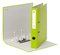 novooo. Pro Ordner 4 cm 28.5 cm, Hellgrün - Zusatzfächer: Nein - Anzahl Ringe: 2 - Breite: 28.5 cm - Detailfarbe: Hellgrün