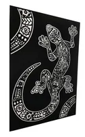 Tataruga Malset Samtbild Gecko A4 - Altersempfehlung ab: 5 Jahren - Motiv: Gecko