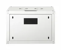 Equip 19"" Netzwerkschrank Glastür PM 600x450mm 7HE grau