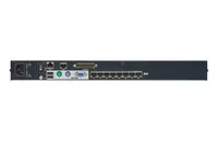 Aten KVM Switch KH1508AI - Konsolen Ports: USB 2.0 - PS/2 - VGA - Computer Ports: RJ-45 - KVM-Art: Netzwerk - Anzahl Geräte: 8 - Montage: 19 Rack - Stromversorgung: Internes Netzteil