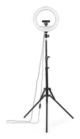 Hama SpotLight Steady 120 III LED-Ringleuchte f. Smartphone