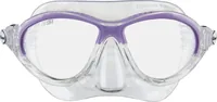 CRESSI Tauchmaske Moon Kinder Klar/Lila - Detailfarbe: Transparent - Lila - Zielgruppe: Kinder - Schuhgrösse (EU): Keine - Material: Silikon - Produkttyp: Tauchmasken