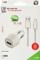 2GO Kfz Ladegerät USB auf Lightning inkl. Lightning Kabel ws