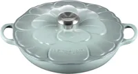 Le Creuset Gourmet-Profitopf Blume 26 cm sea salt