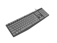 NATEC NAUTILUS keyboard Home/Office USB QWERTY US International Black, Grey