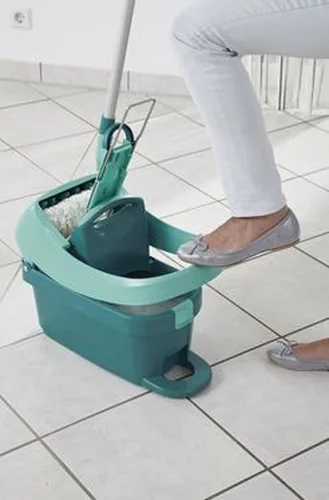 Wischtuchpresse Profi XL mit Rollen, Bodenwischer