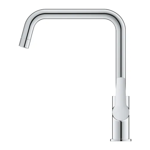 GROHE Küchenarmatur QuickFix Start Hoher Auslauf - Material: Messing - Montage: Standmontage - Anschlussmass: G3/8 - Ausziehbare Brause: Nein - Anzahl Strahlarten: 1 - Farbe: Chrom