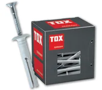 Tox-Dübel Metallständer-Befestigung Attack 6 x 55 mm 50 Stück - Bohrdurchmesser: 6 mm - Länge: 55 mm - Verpackungseinheit: 50 Stück - Für Material: Metall - Set: Nein