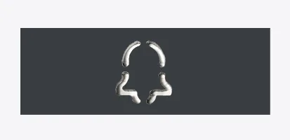 Doorbird Namensschild für eine Ruftaste für D11x-Serie - Detailfarbe: Anthrazit - Produktserie: Doorbird - Zubehörtyp: Infomodul