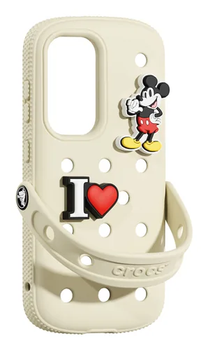 Samsung S25 Crocs Case Beige