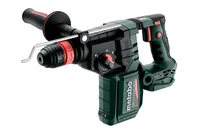 Metabo Akku-Kombihammer KH 18 LTX BL 28 Q - Funktionen: Hammerbohren - Werkzeugaufnahme: SDS-plus - Ausstattung: Schnellspannbohrfutter - Zusatzhandgriff - Set: Ja - Kapazität Wattstunden: 0 Wh - Betriebsart: Akkubetrieb